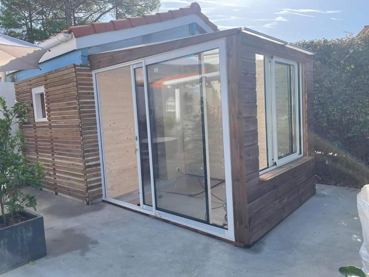 Chambre Chez L'Habitant Et Tiny House Capbreton Exterior foto